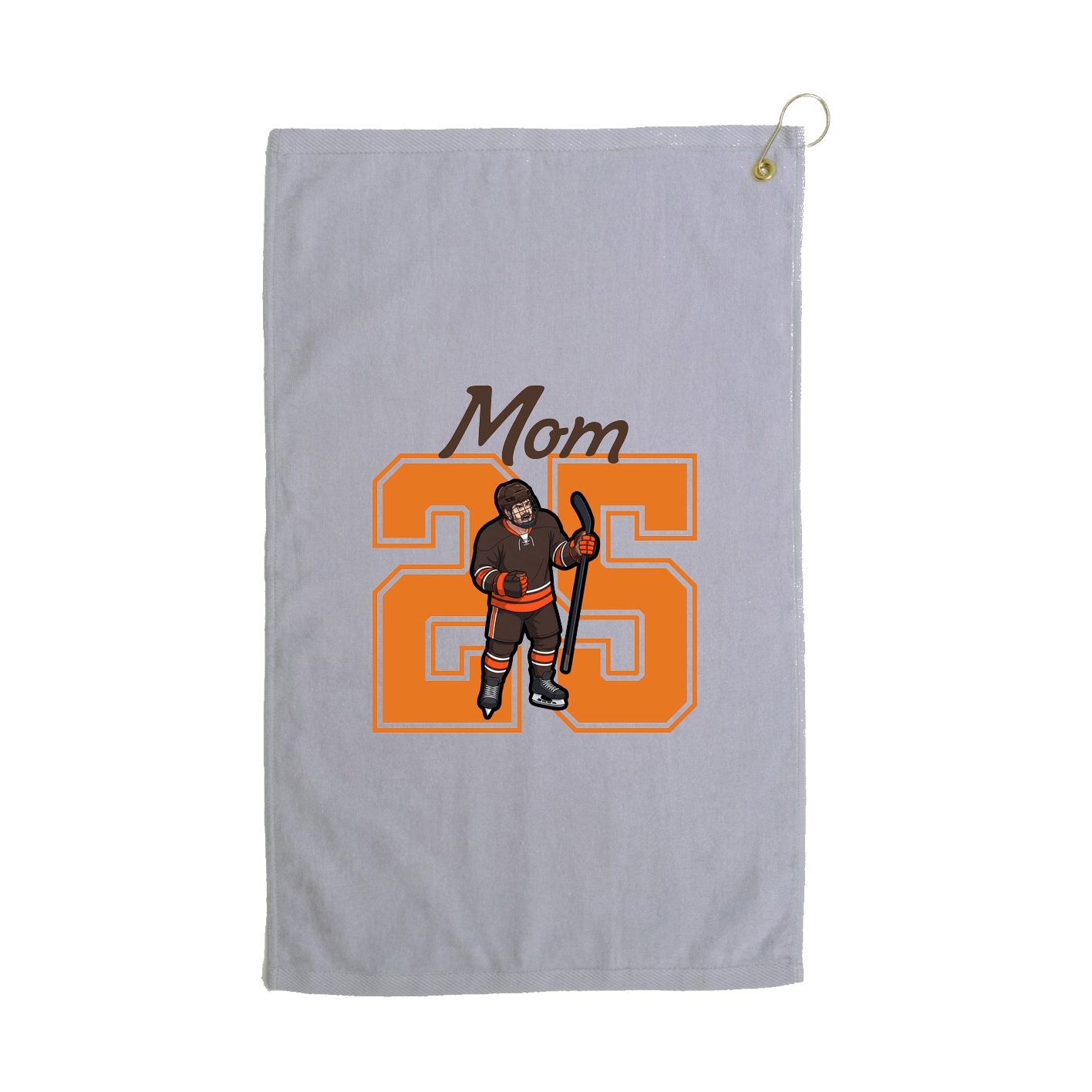 Golf Towel — Mothers Day Shirsey in Grey