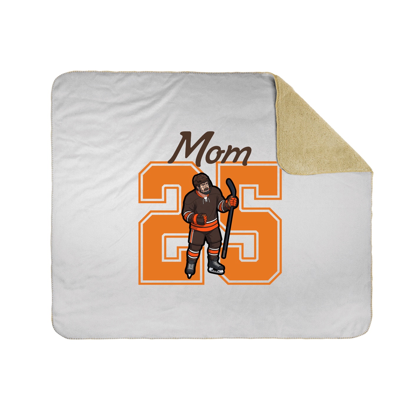 Throw Blanket — Mothers Day Shirsey in White