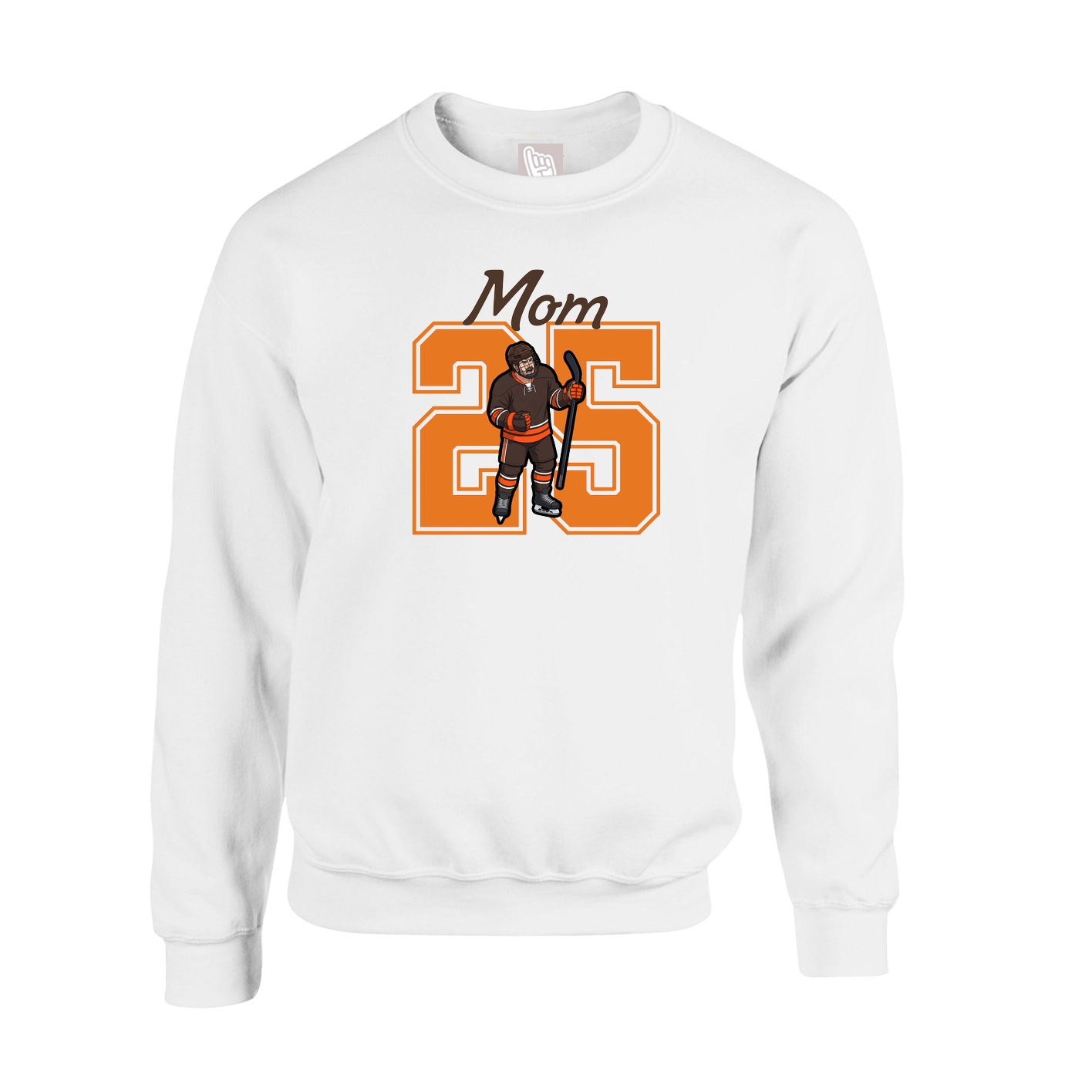 Fleece Crew — Mothers Day Shirsey in White