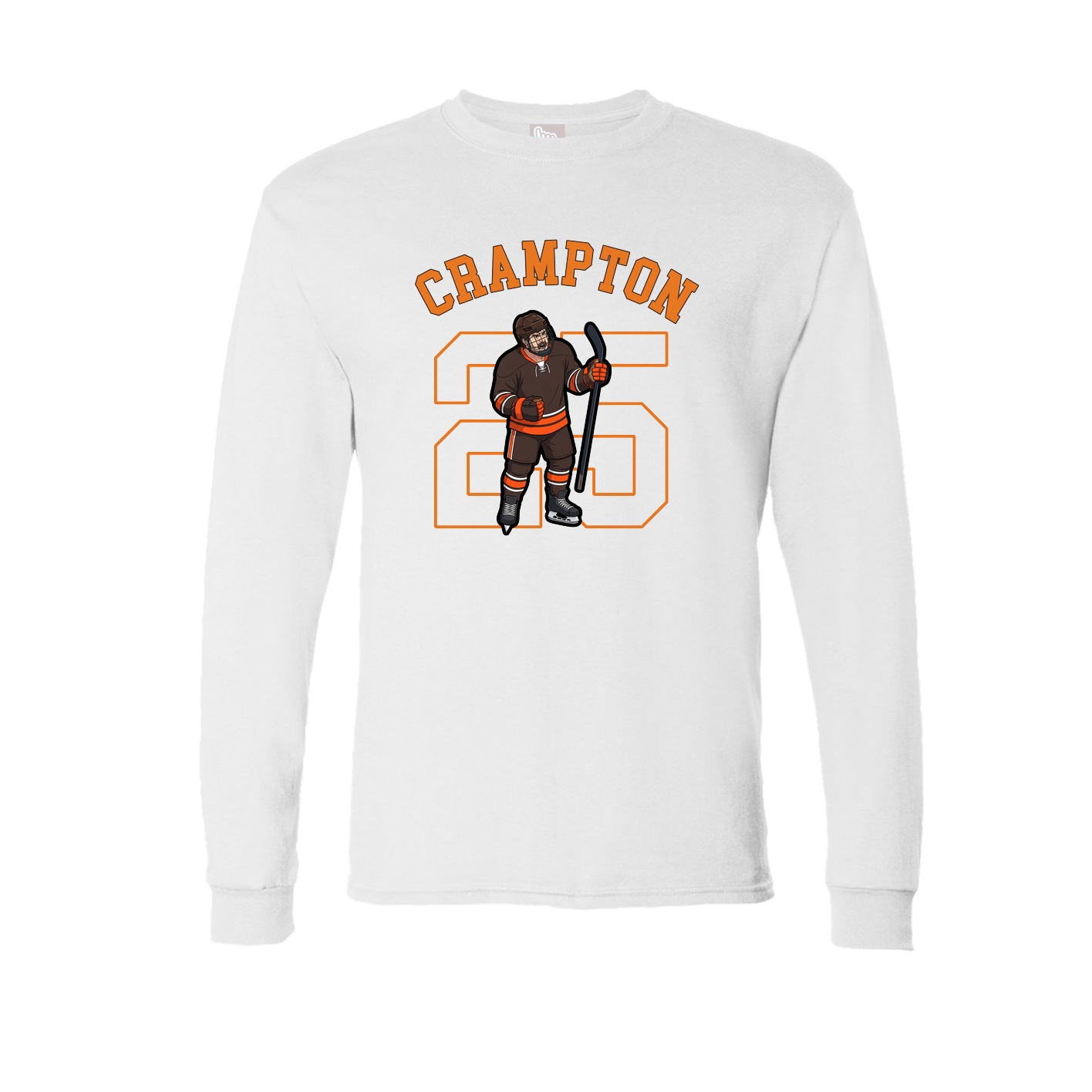 Long Sleeve Tee — Shirsey Arch in White