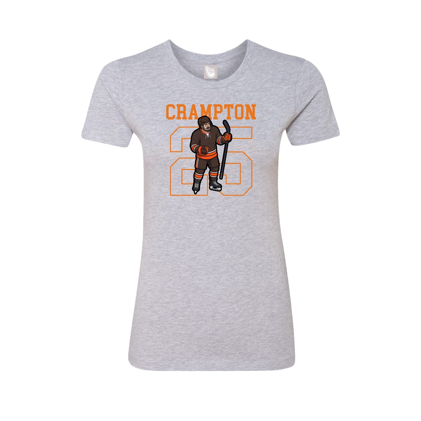 Fitted Women's Tee — Shirsey in Grey