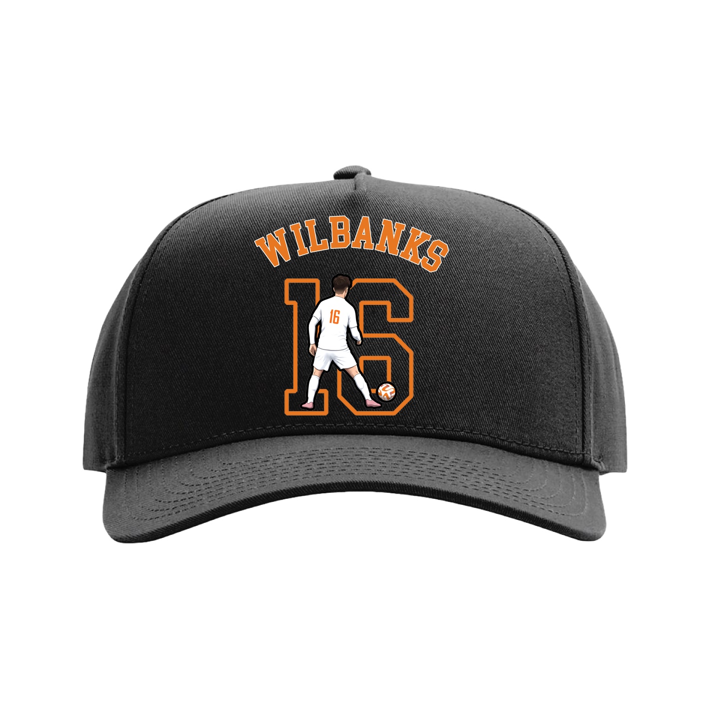 Full Fabric Five-Panel Champ Cap