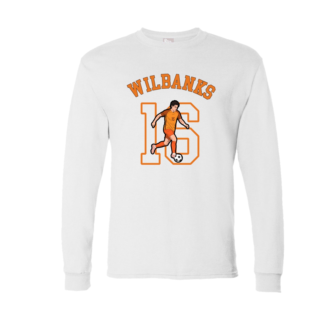 Long Sleeve Tee — Shirsey Arch in White