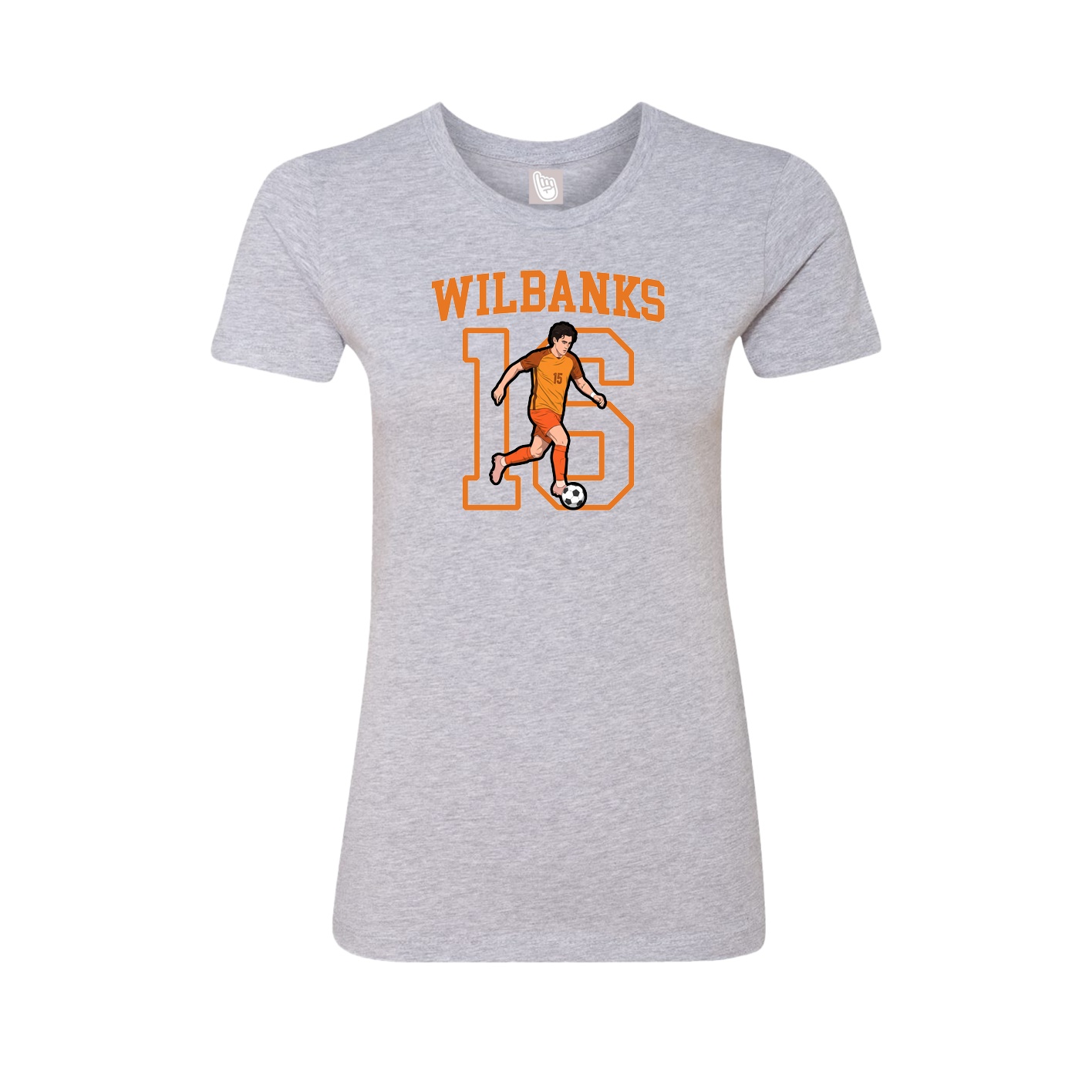 Fitted Women's Tee — Shirsey in Grey
