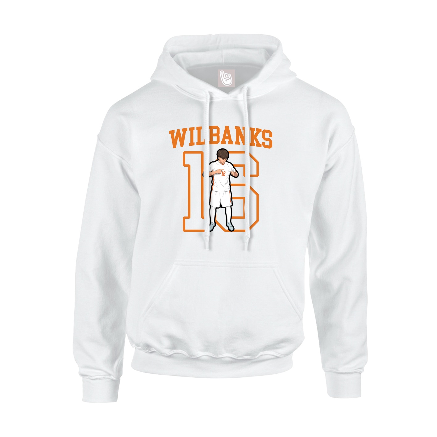 Youth Hoodie — Shirsey in White