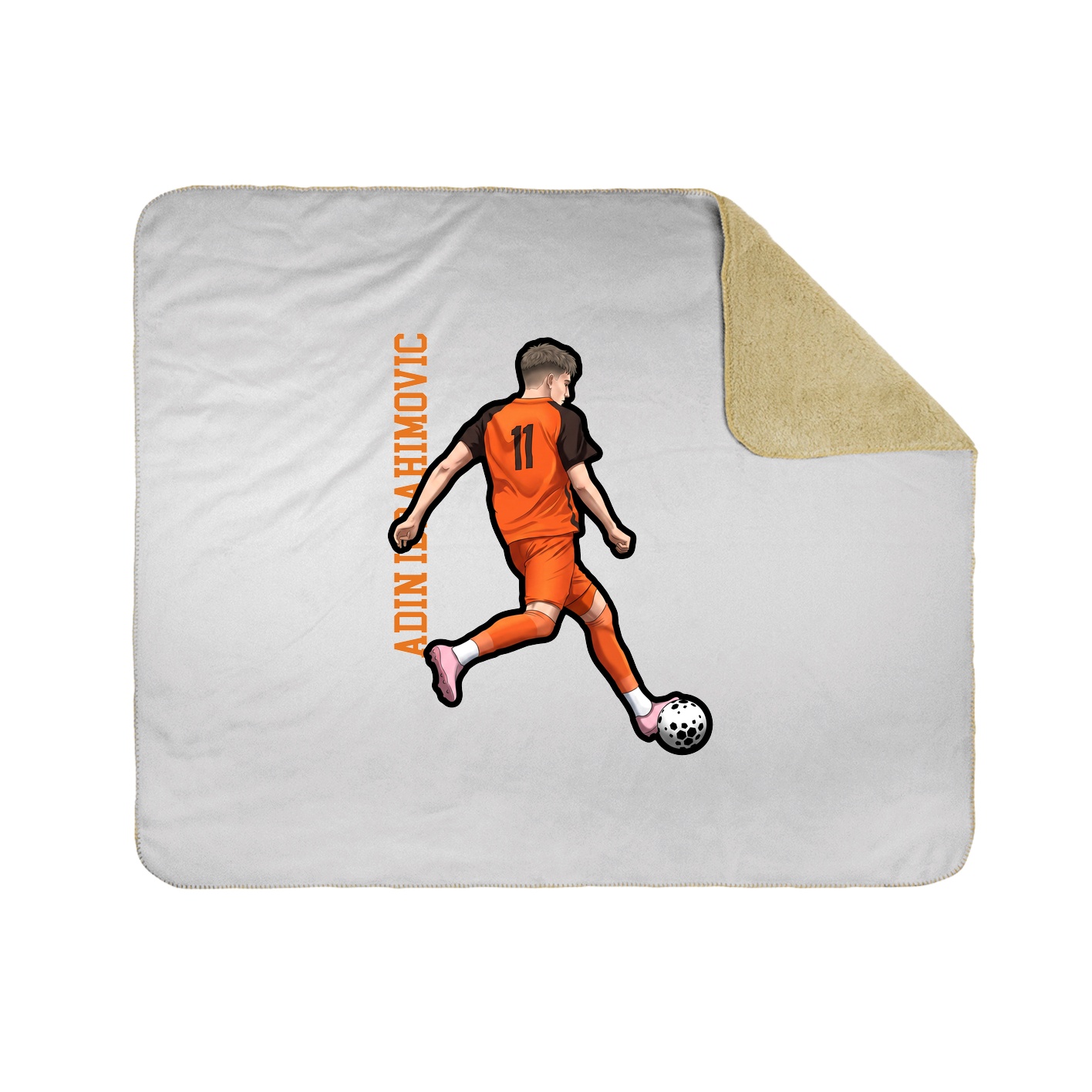 50x60 Sherpa Lined Throw Blanket