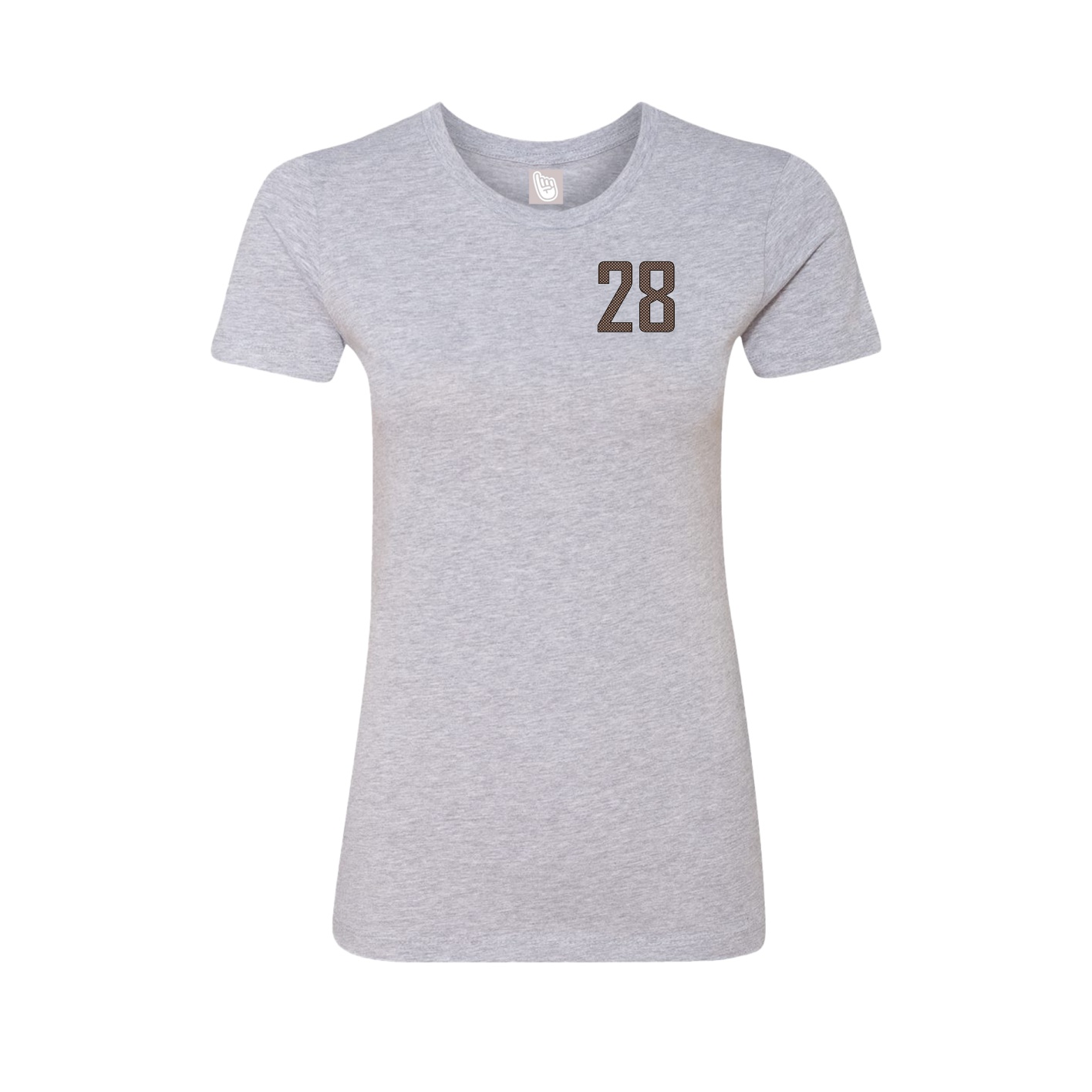 Womens Tee — Front Shirsy in Grey