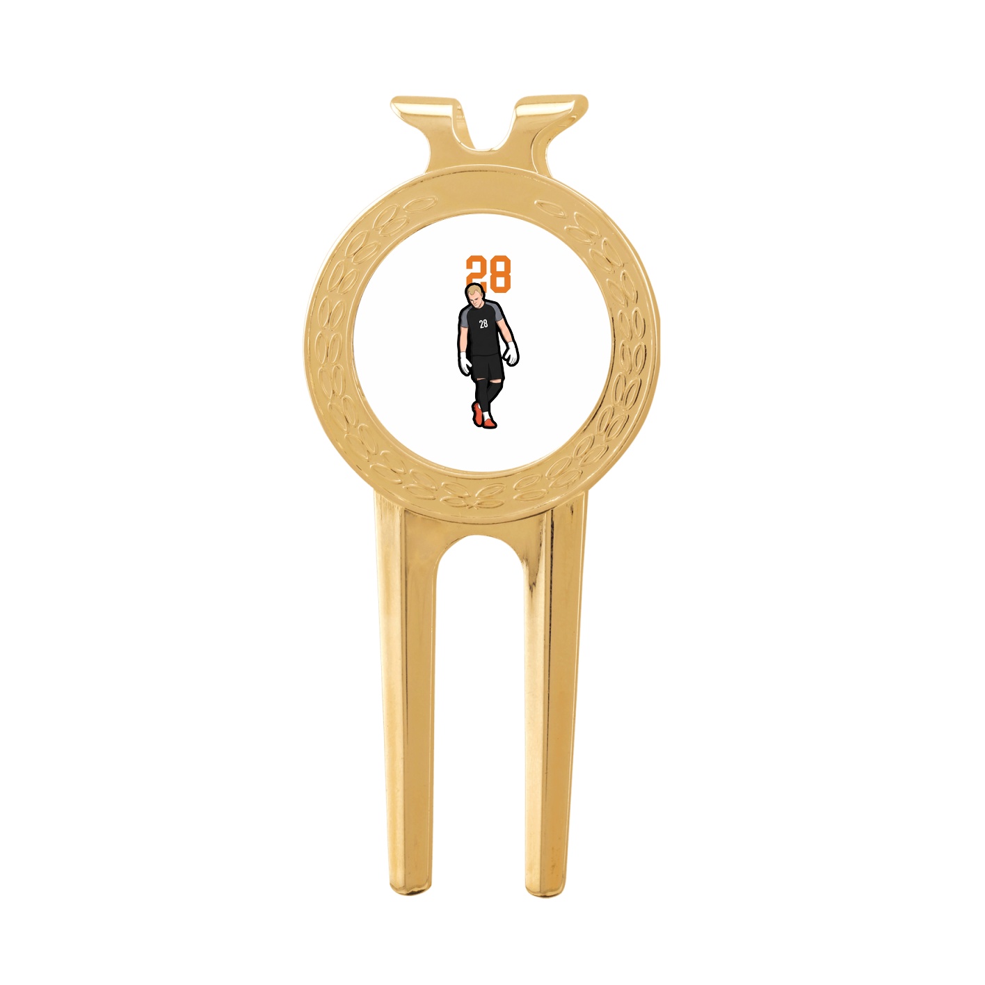Divot Tool with Ball Marker — Number Top in Classic