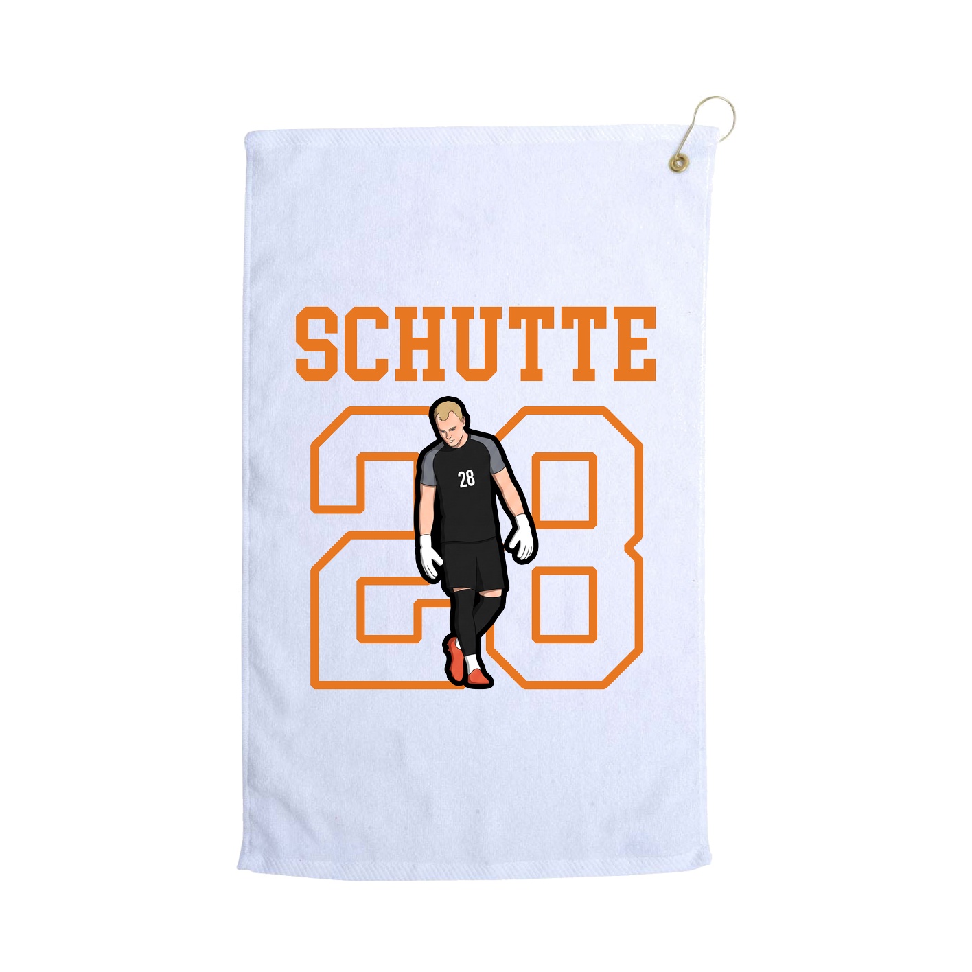 Golf Towel — Shirsey in White