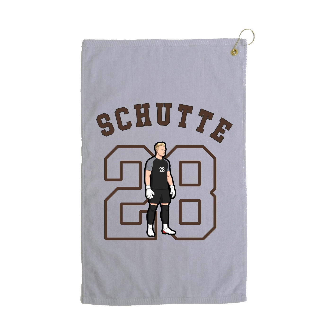Golf Towel — Shirsey Arch in Grey