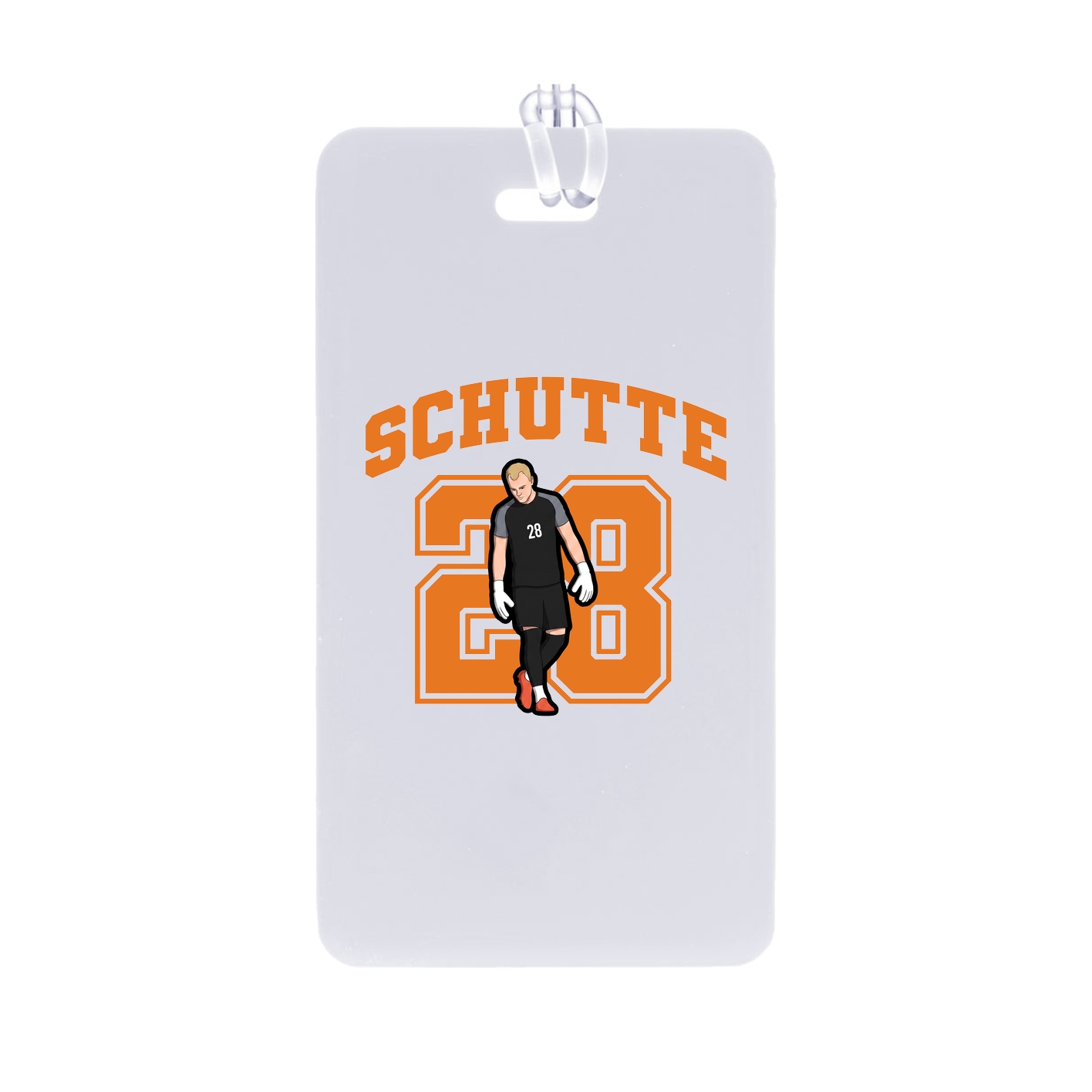 Bag Tag — Number in Classic
