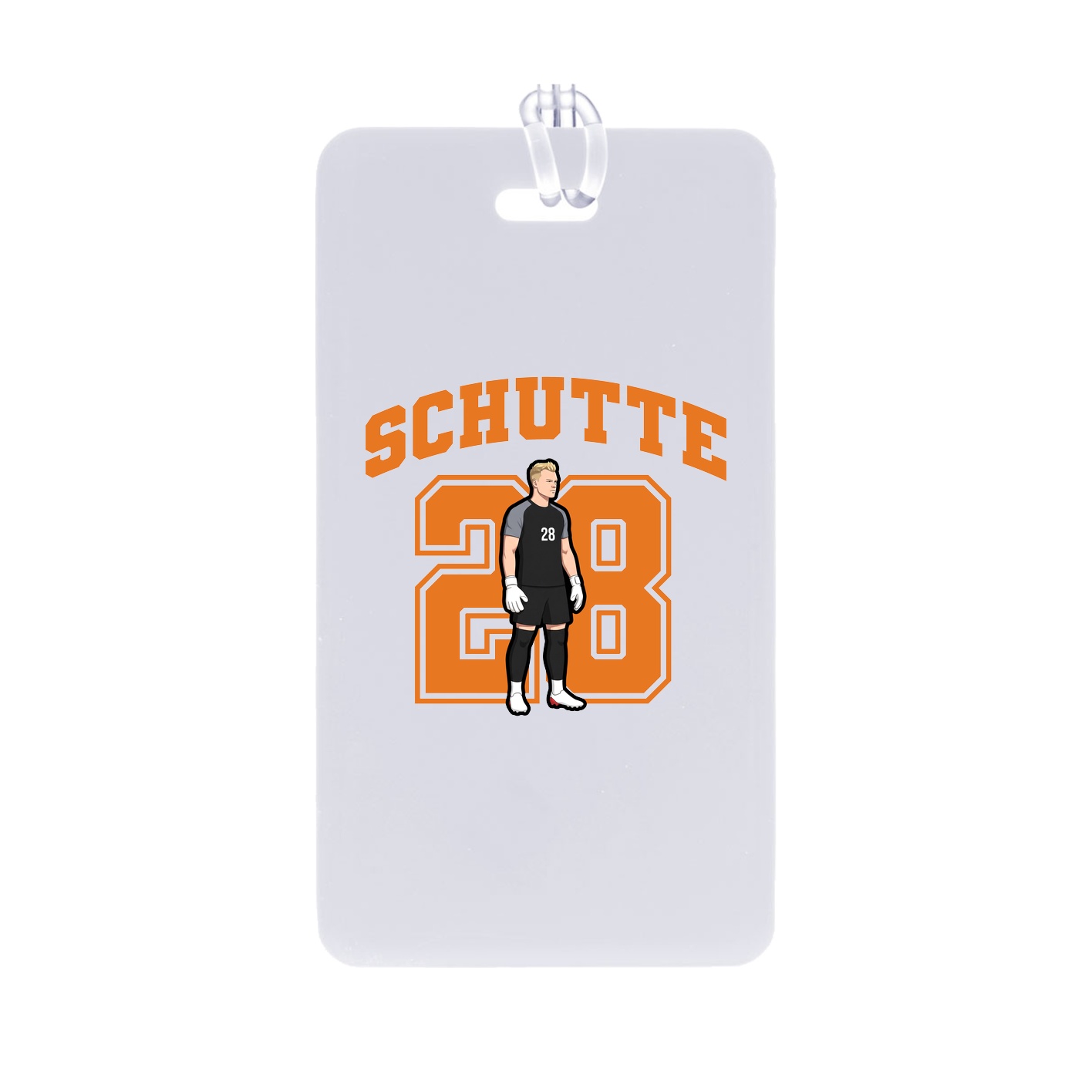 Bag Tag — Number in Classic