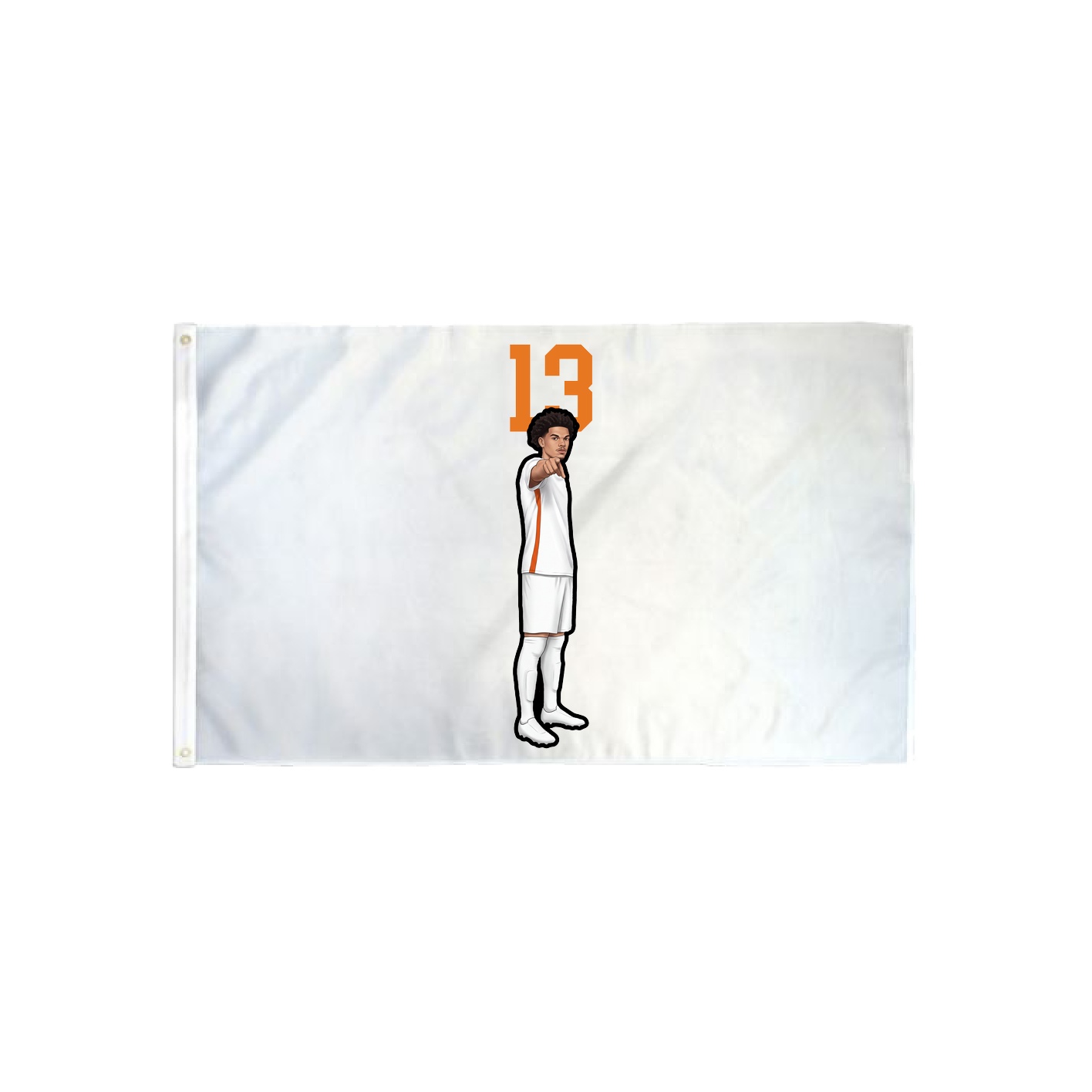 3x5 Flag — Number Top in Classic