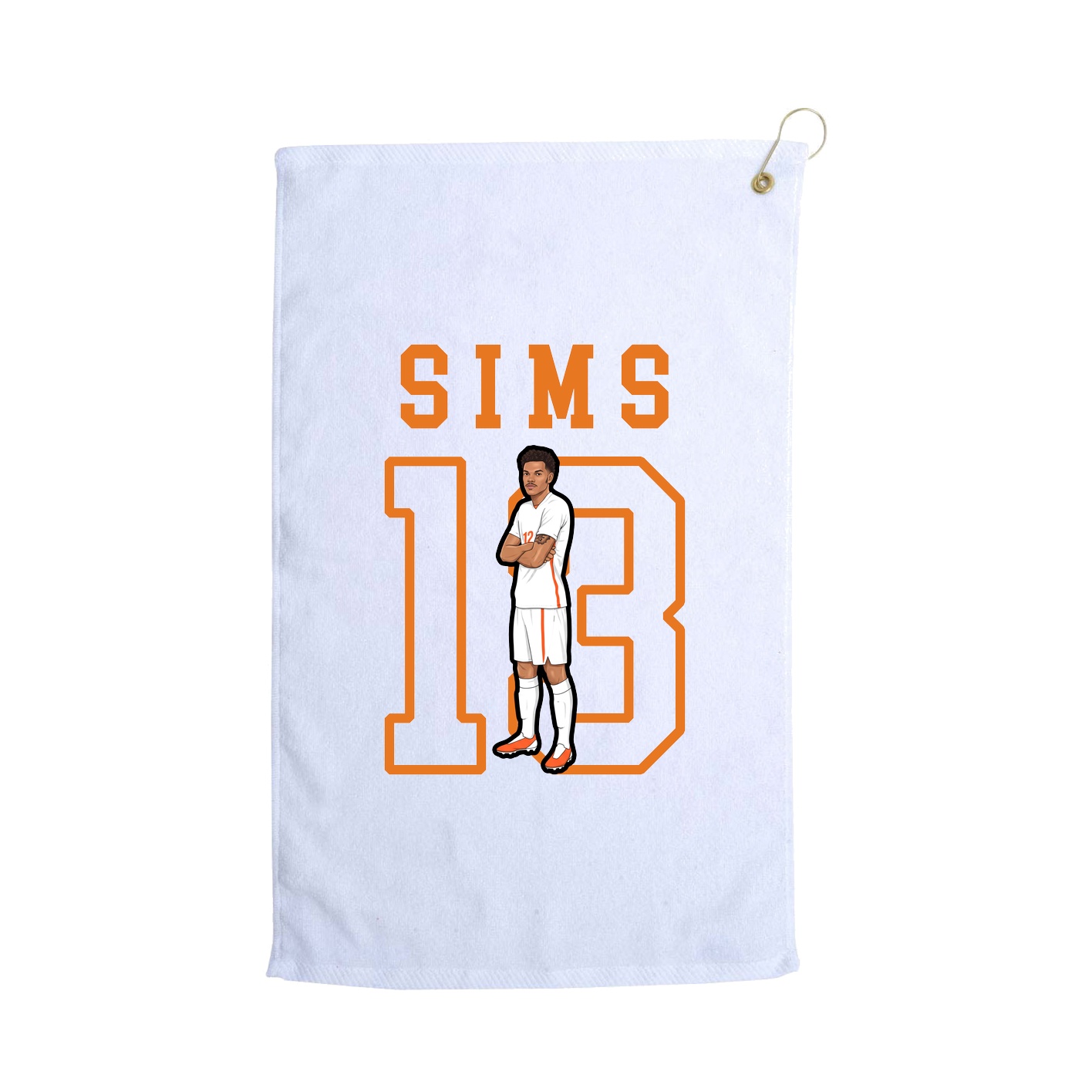 Golf Towel — Shirsey in White