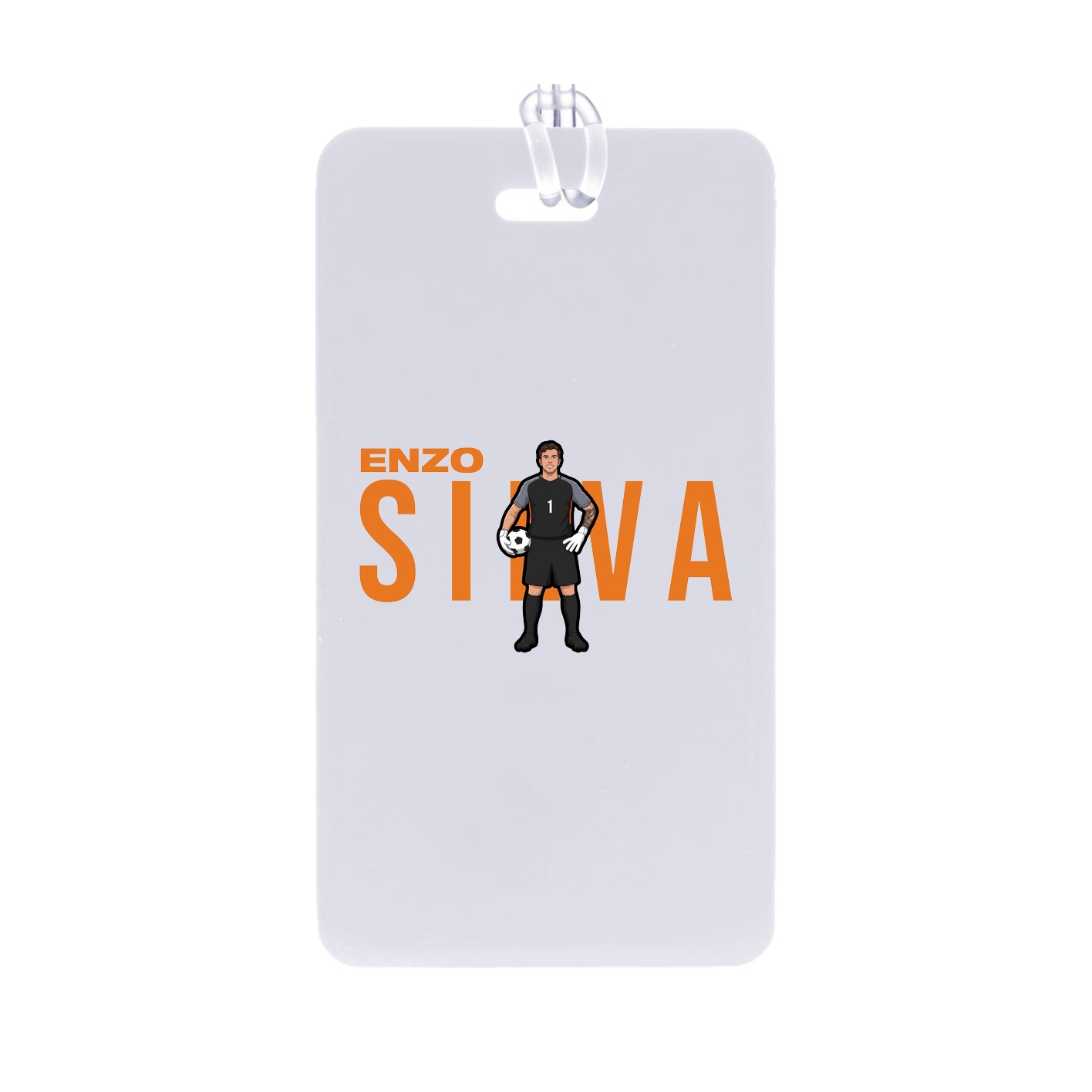 Bag Tag — Player Name in Classic