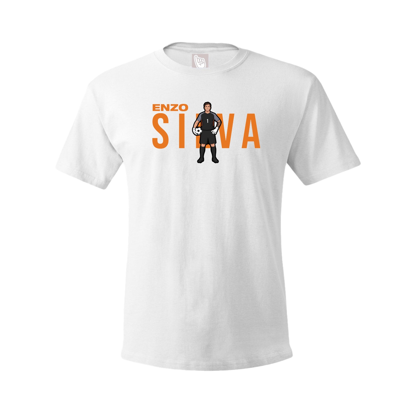 Youth Tee — Player Name in White