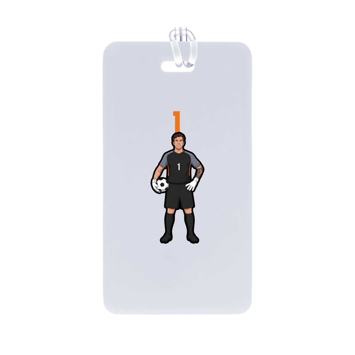 Bag Tag — Number Top in Classic