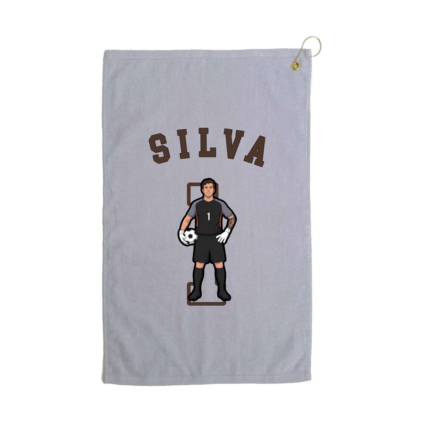 Golf Towel — Shirsey Arch in Grey