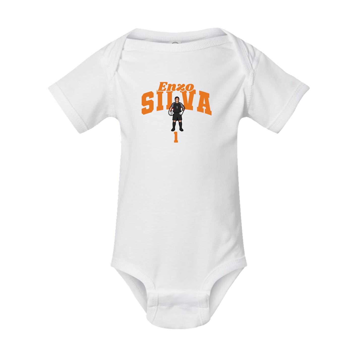 Baby Onesie — Signature Arch in White