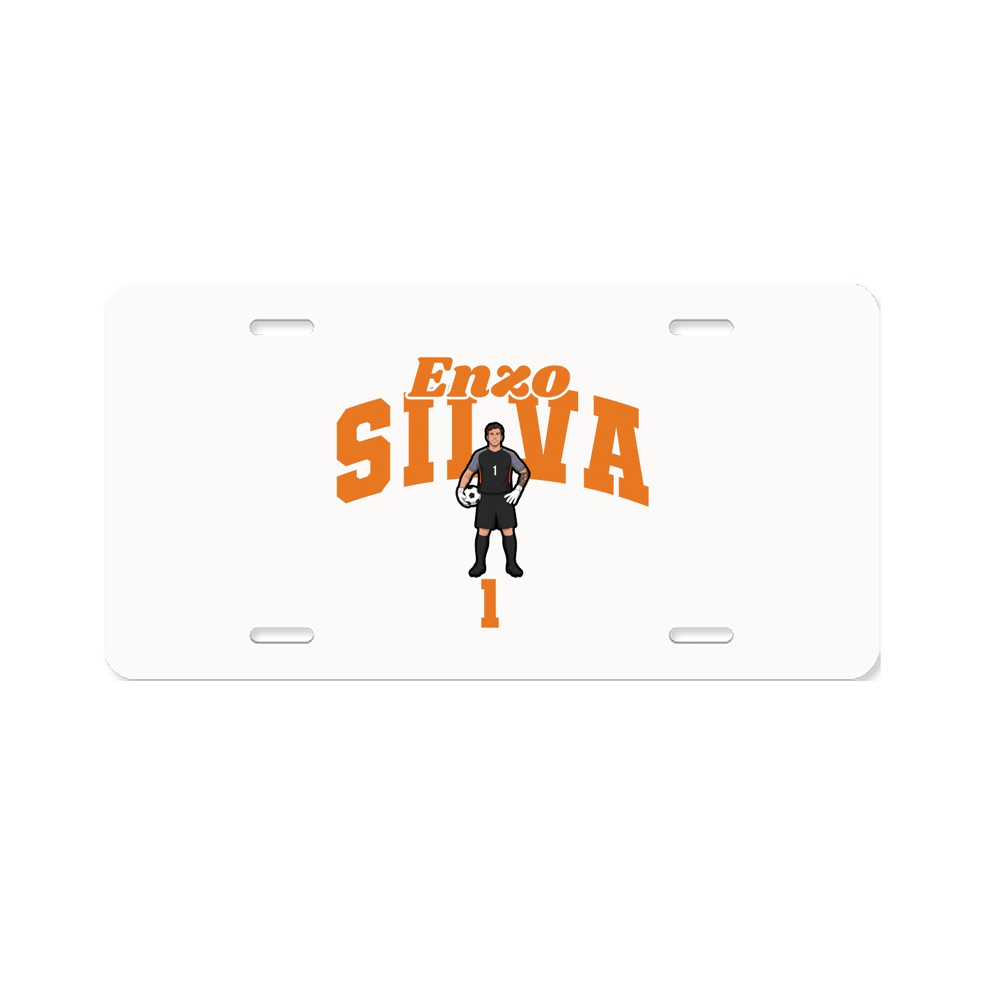 License Plate — Signature Arch in Classic