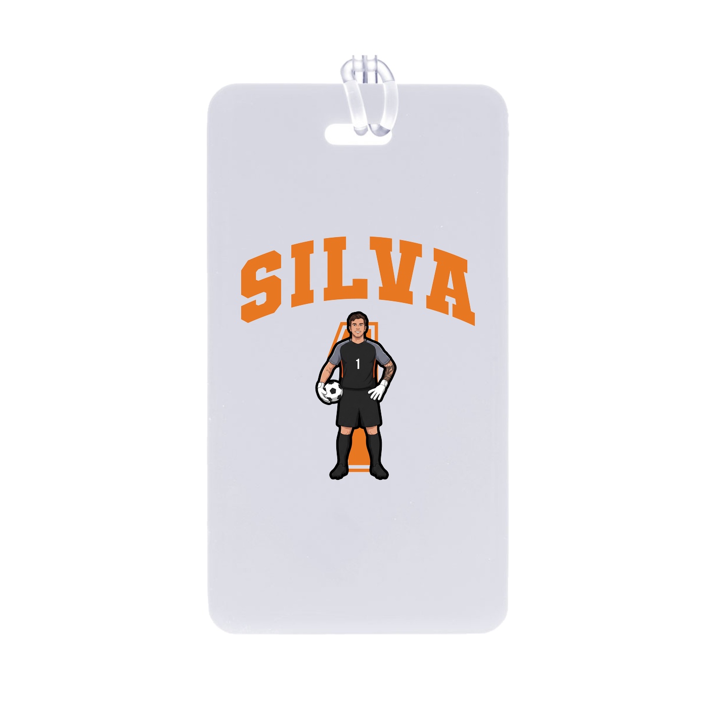 Bag Tag — Number in Classic
