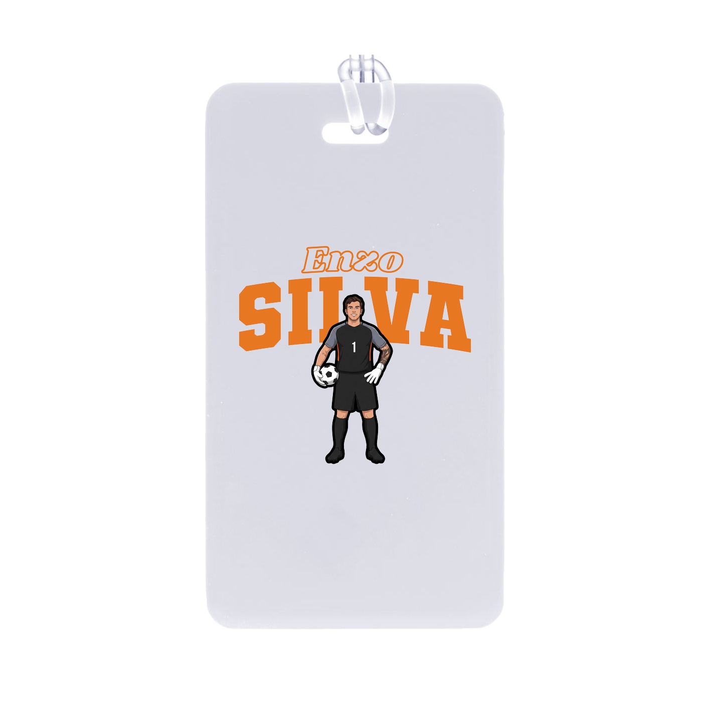 Bag Tag — Name Arch in Classic