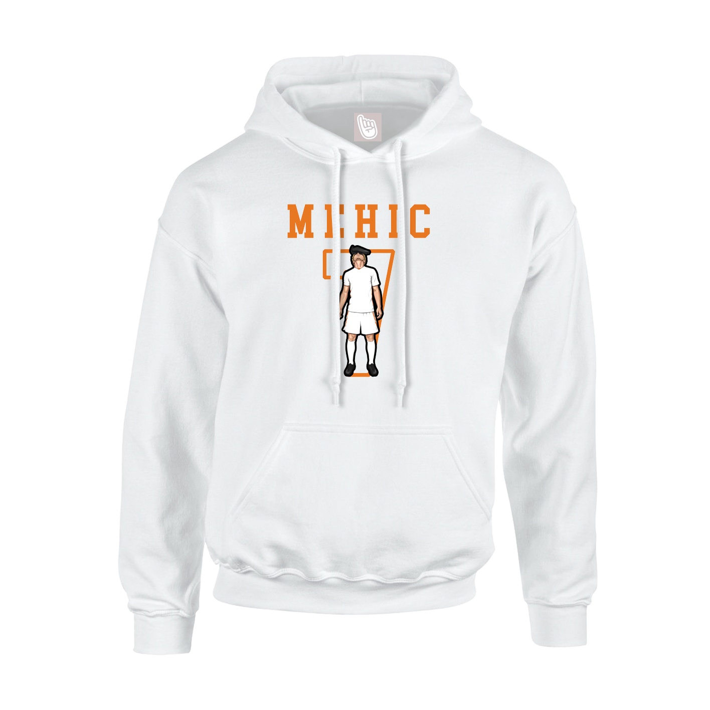 Hoodie — Shirsey in White