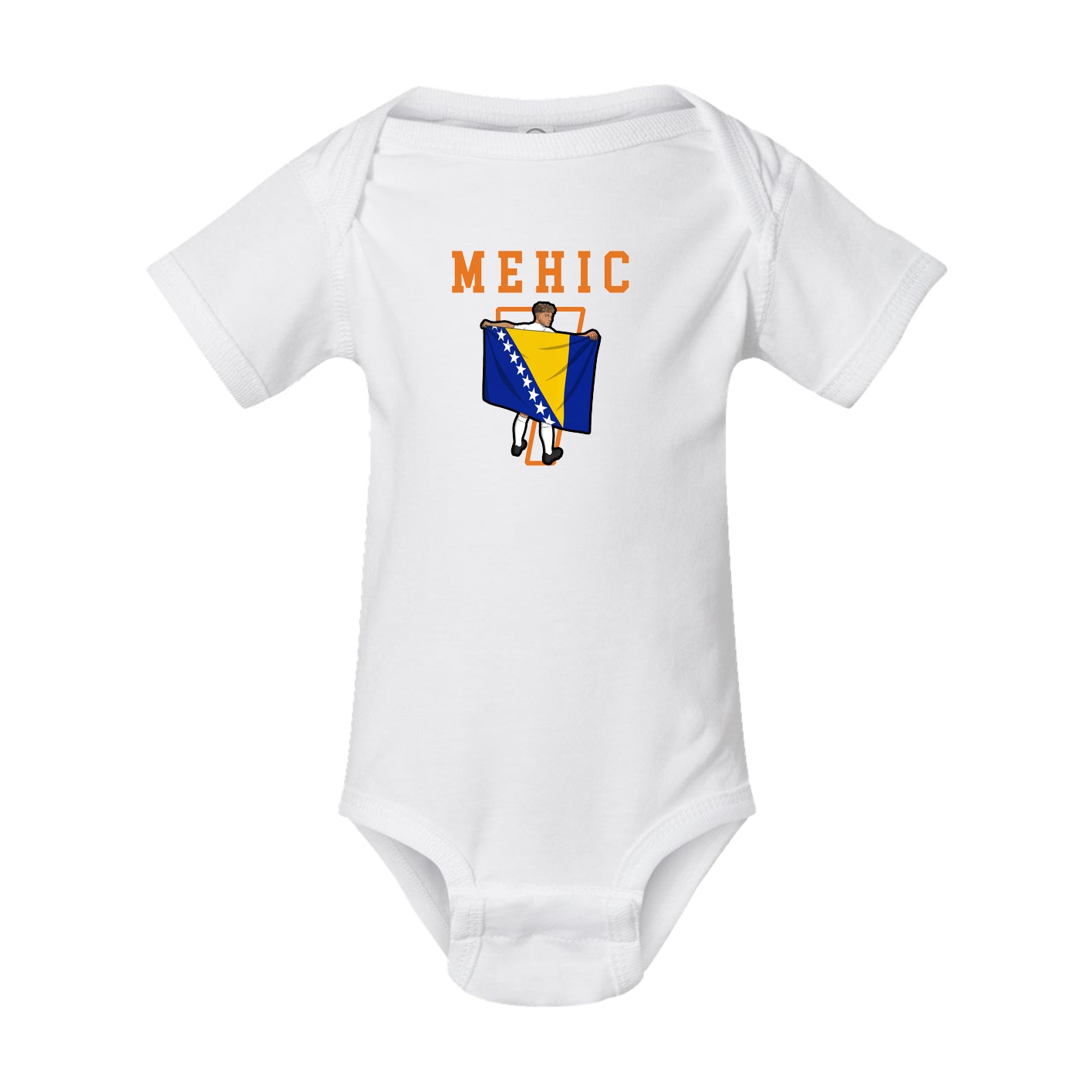 Baby Onesie — Shirsey in White