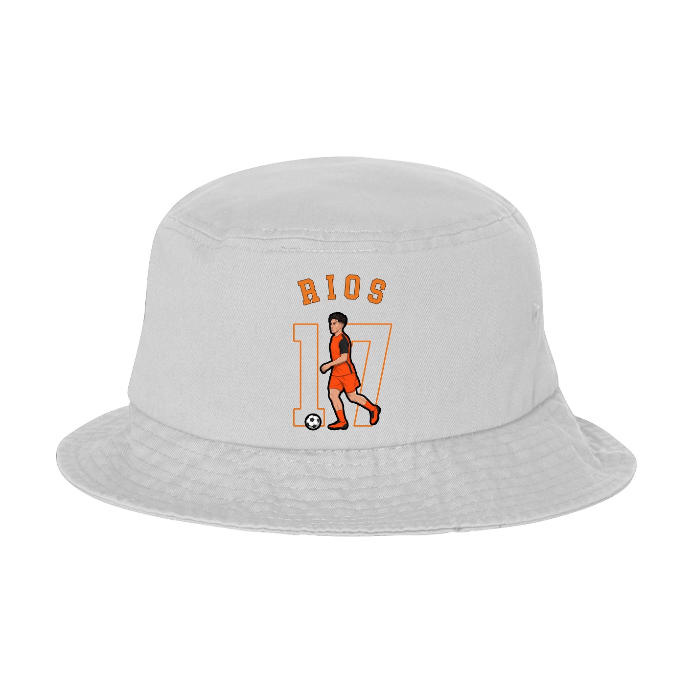 Bucket Cap — Shirsey Arch in White
