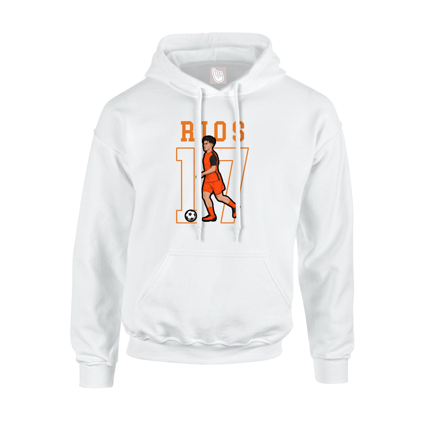 Youth Hoodie — Shirsey in White