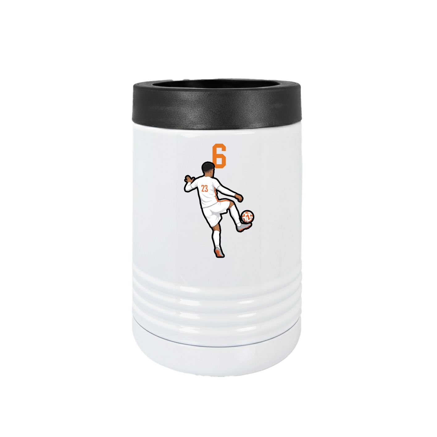 Beverage Holder — Number Top in White