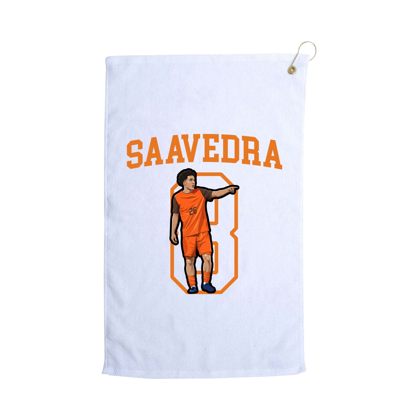Golf Towel — Shirsey in White