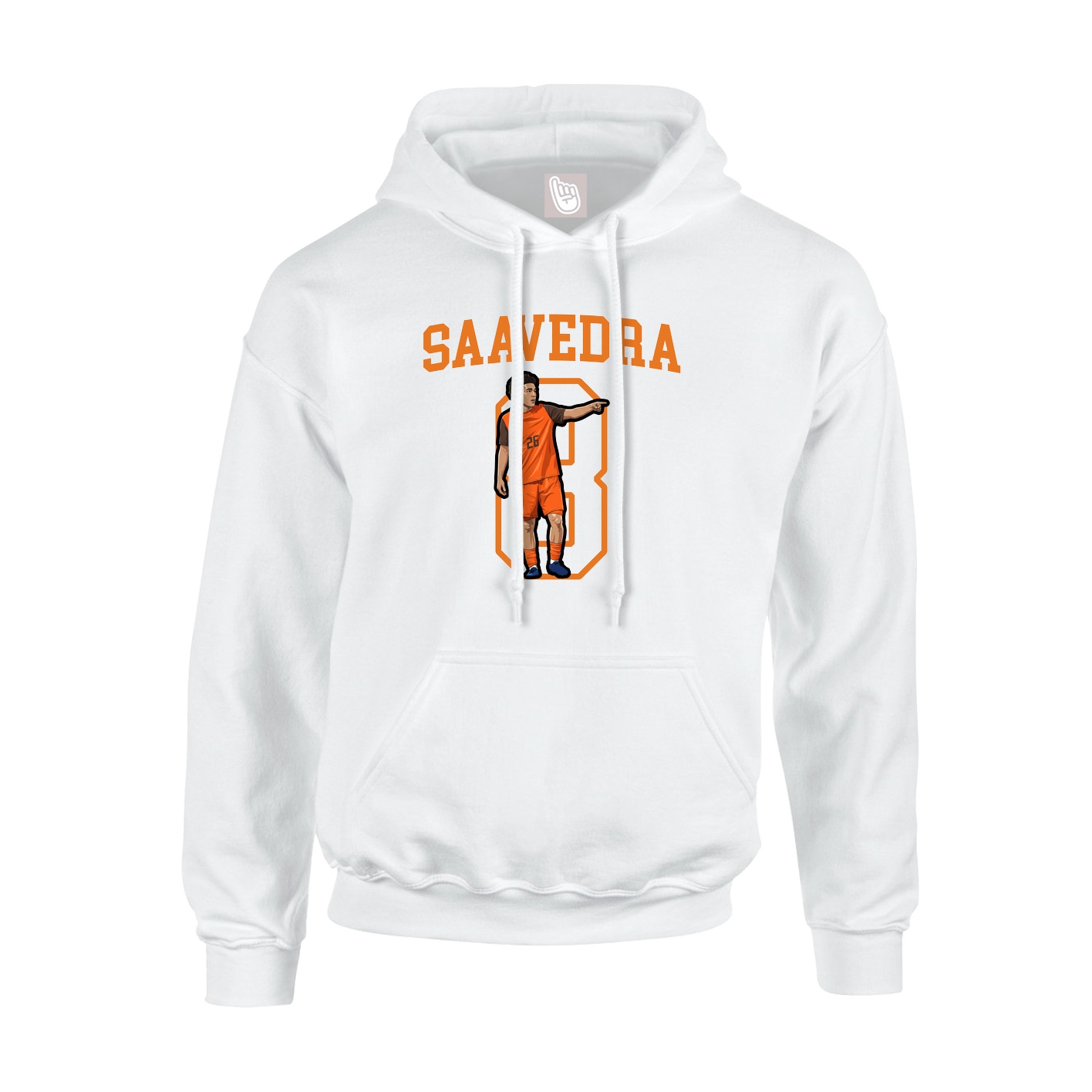 Hoodie — Shirsey in White