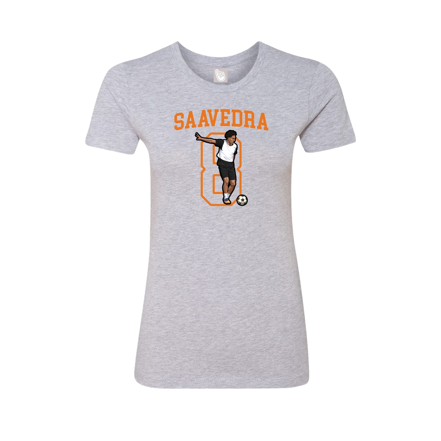 Fitted Women's Tee — Shirsey in Grey