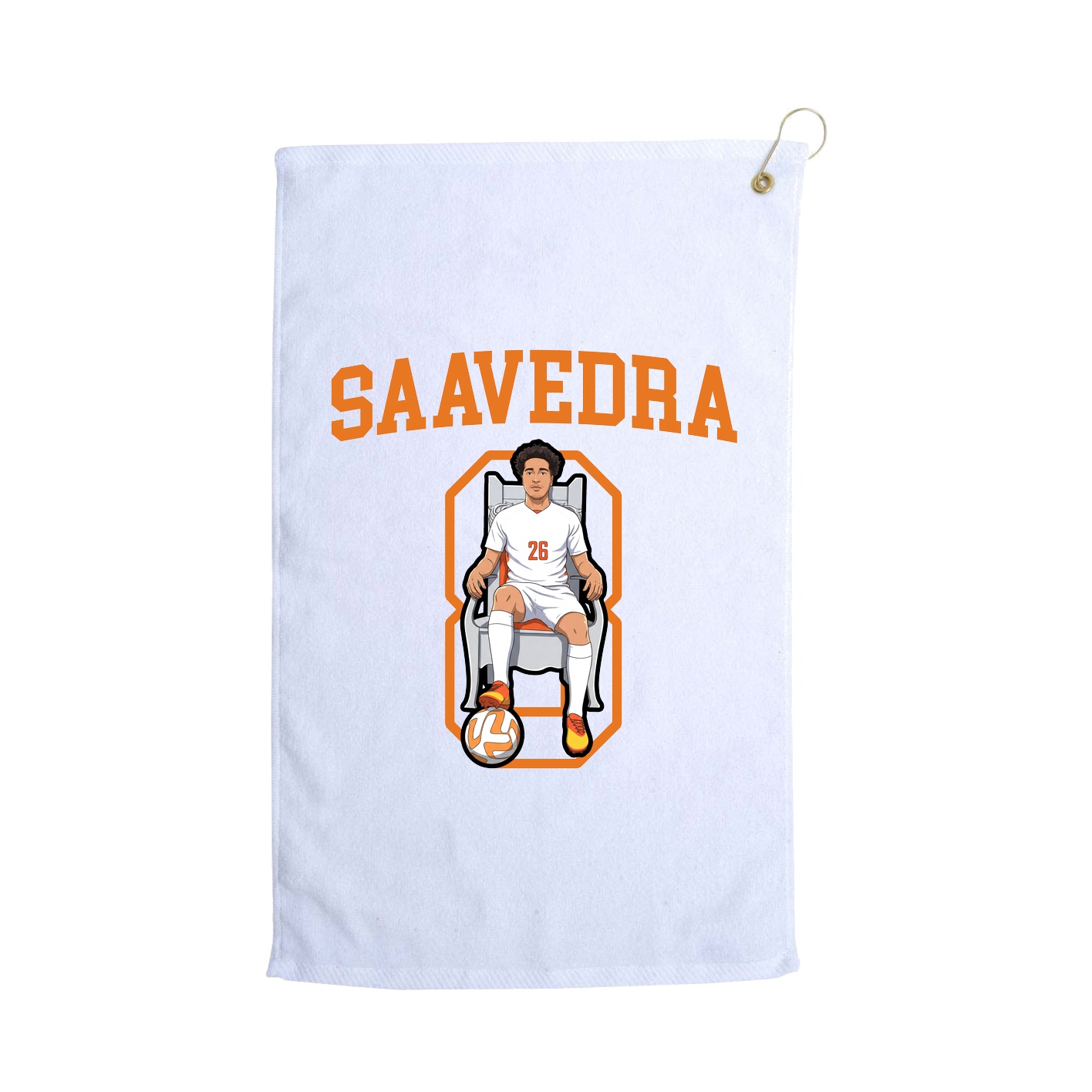 Golf Towel — Shirsey in White