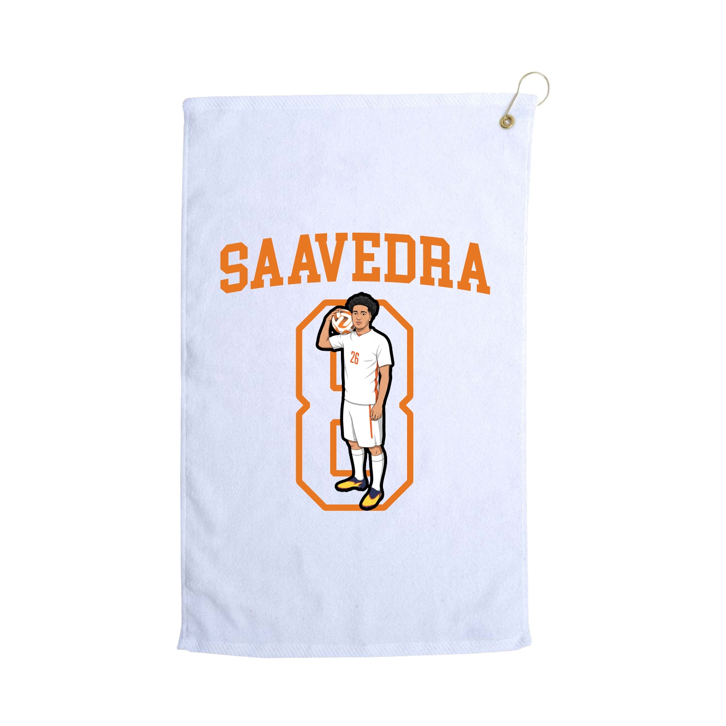 Golf Towel — Shirsey in White
