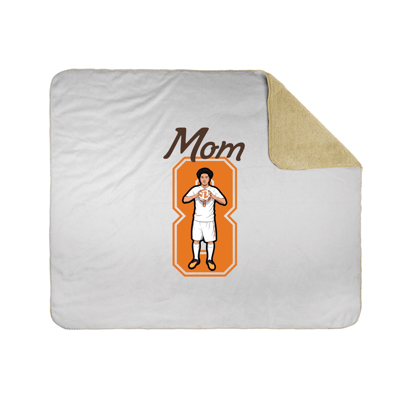 Throw Blanket — Mothers Day Shirsey in White