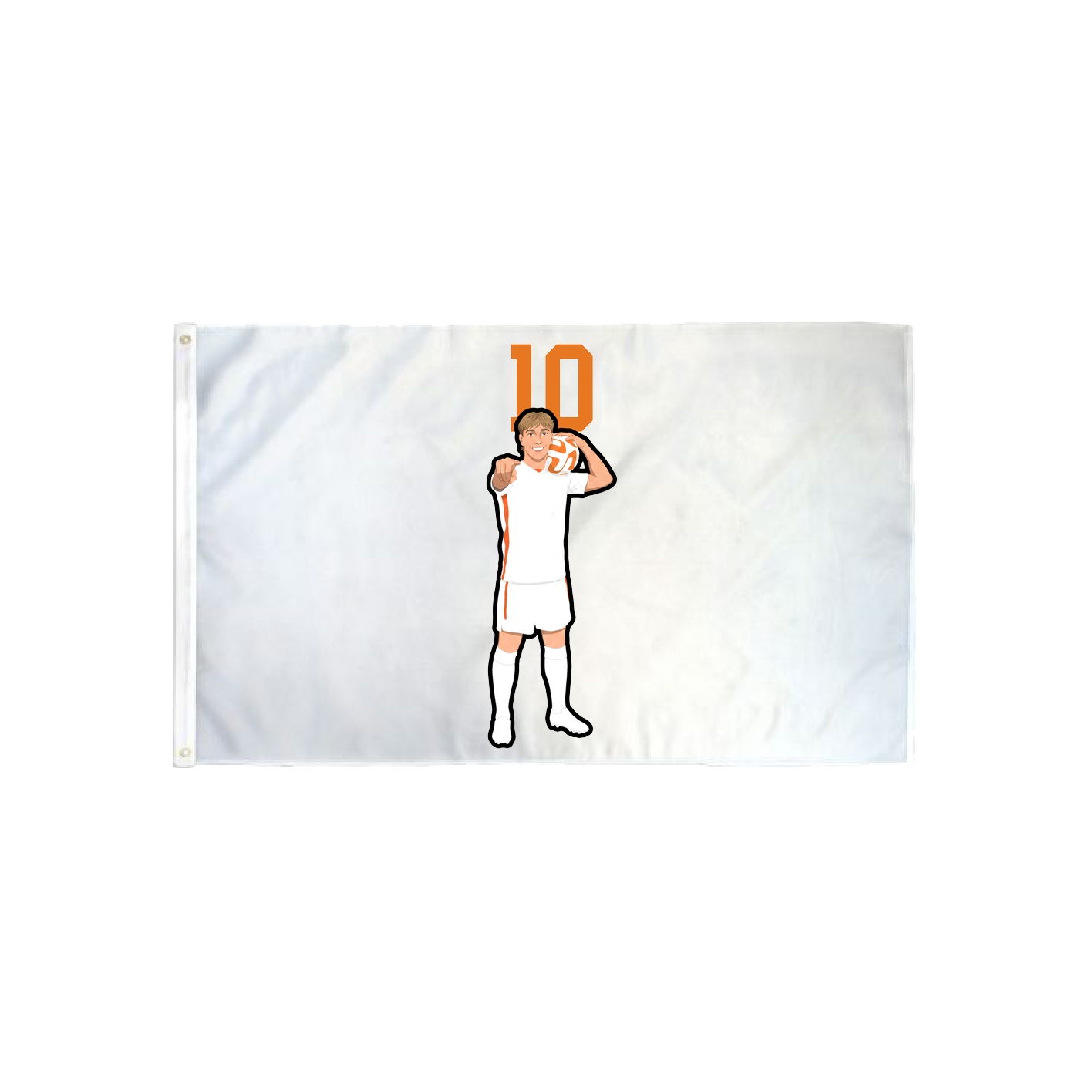 3x5 Flag — Number Top in Classic