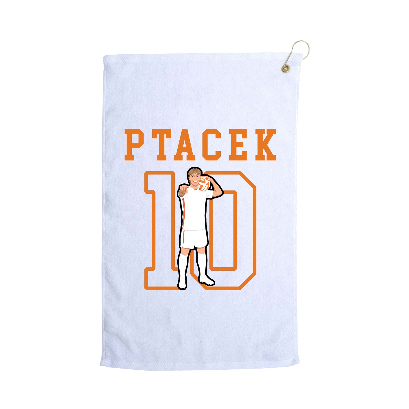 Golf Towel — Shirsey in White