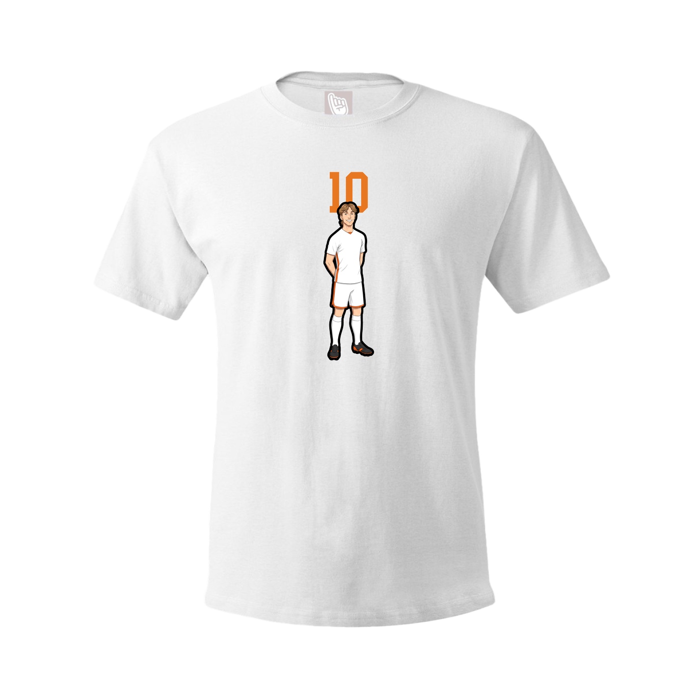 Tee — Number Top in White