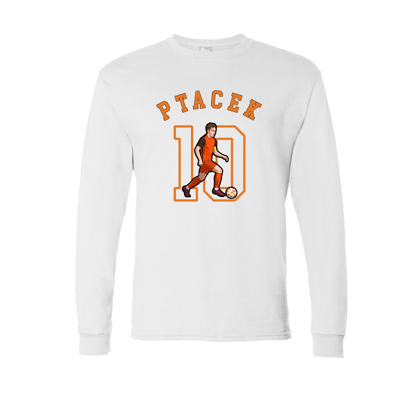 Long Sleeve Tee — Shirsey Arch in White