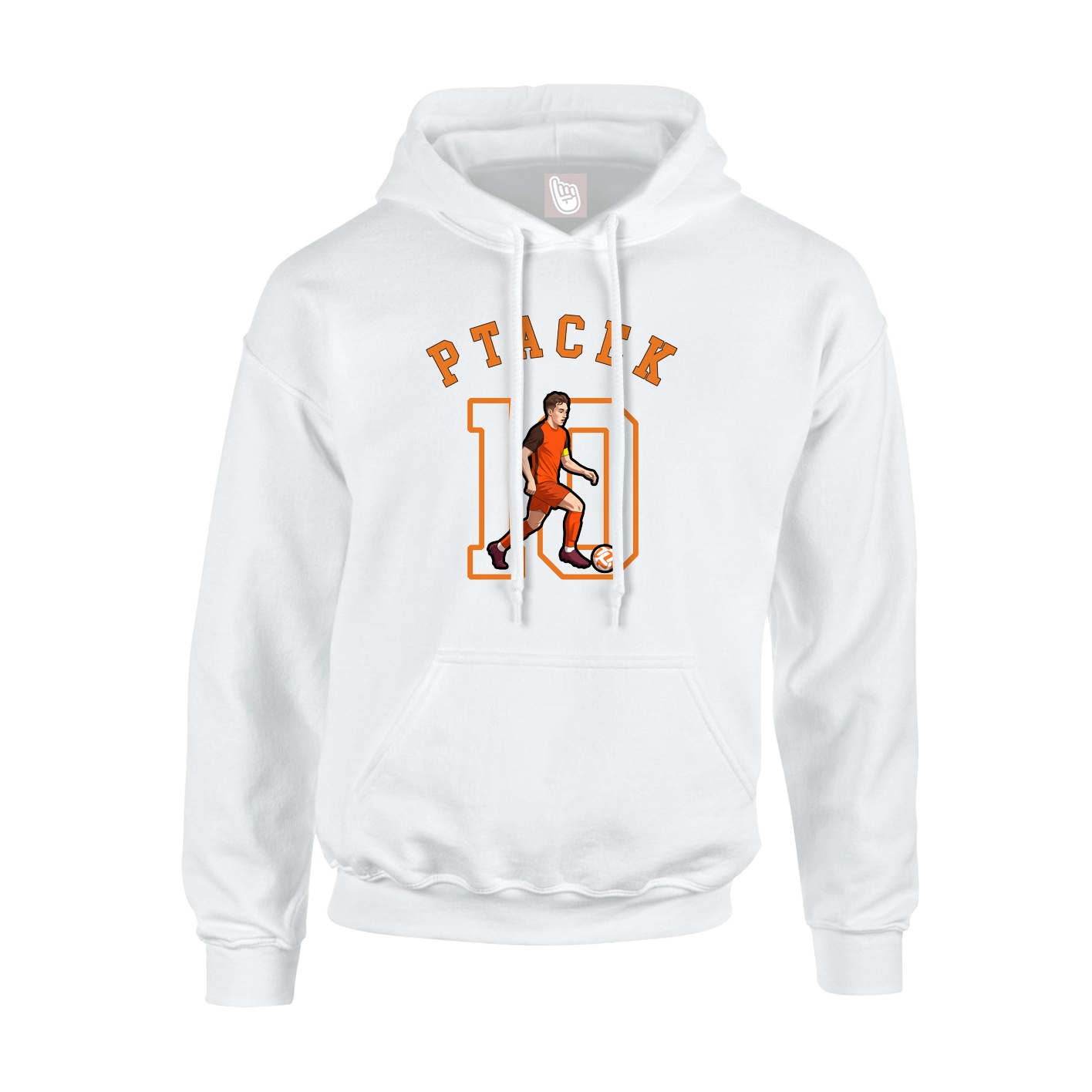 Hoodie — Shirsey Arch in White