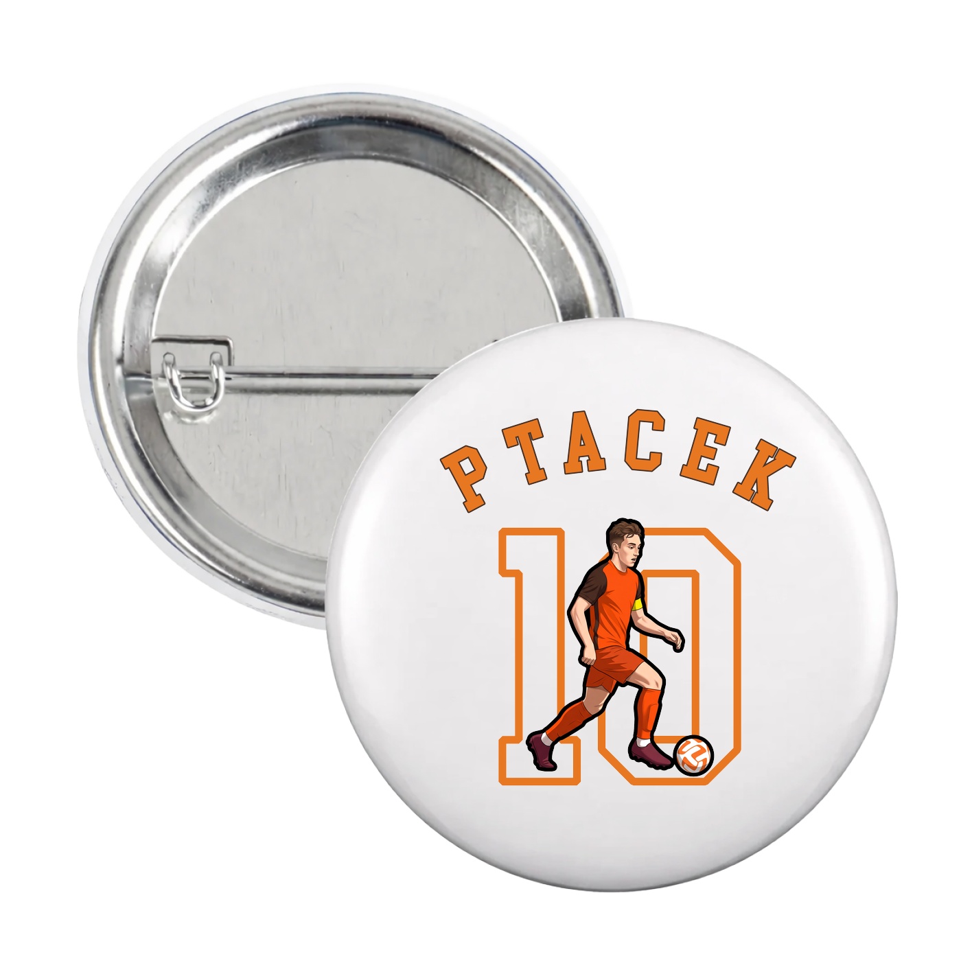 Game Day Button — Shirsey Arch in White