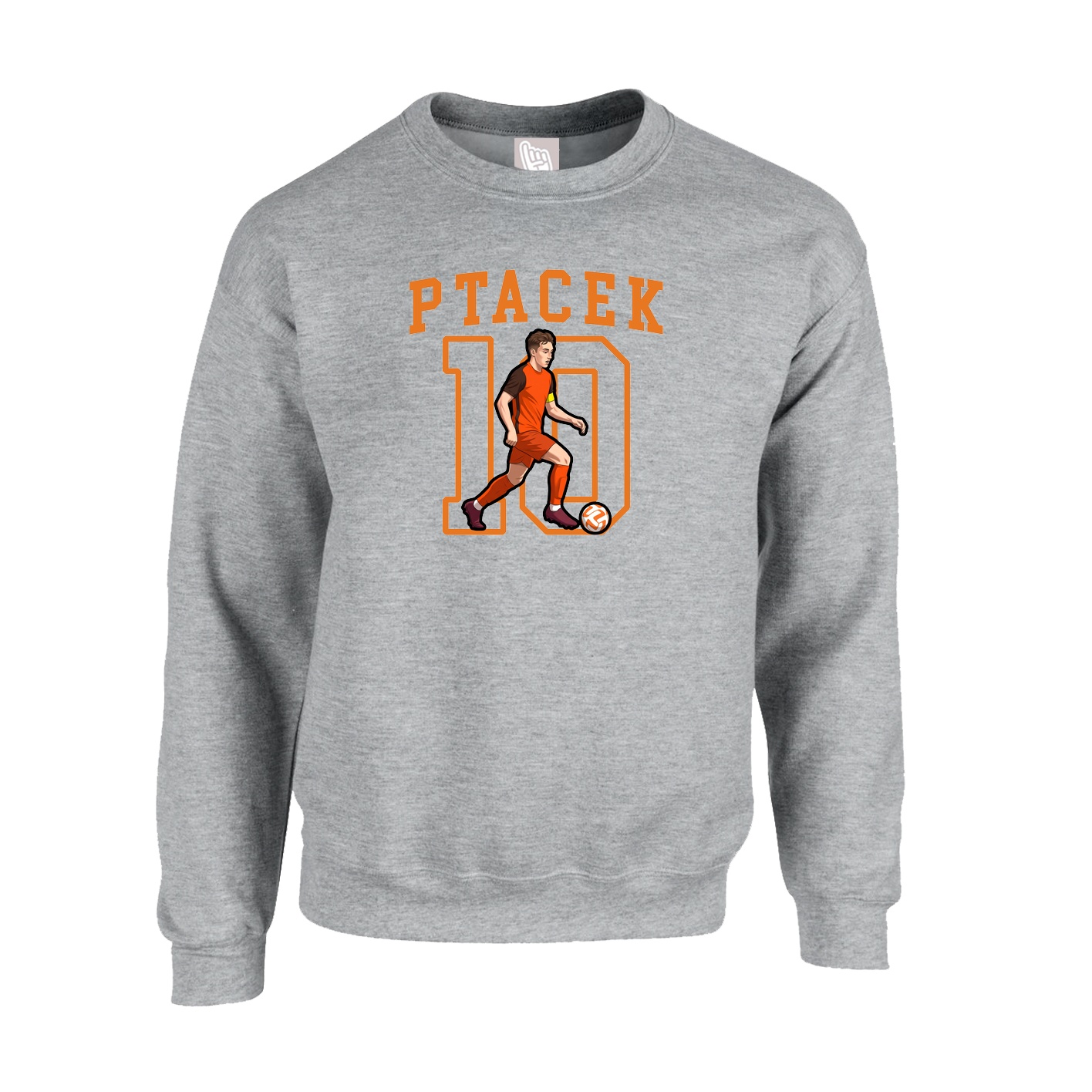 Fleece Crew — Shirsey in Grey