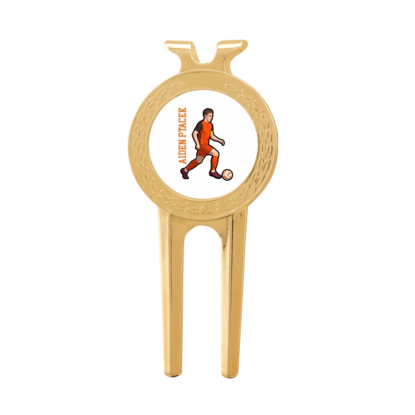 Divot Tool with Ball Marker — Name Vertical in Classic