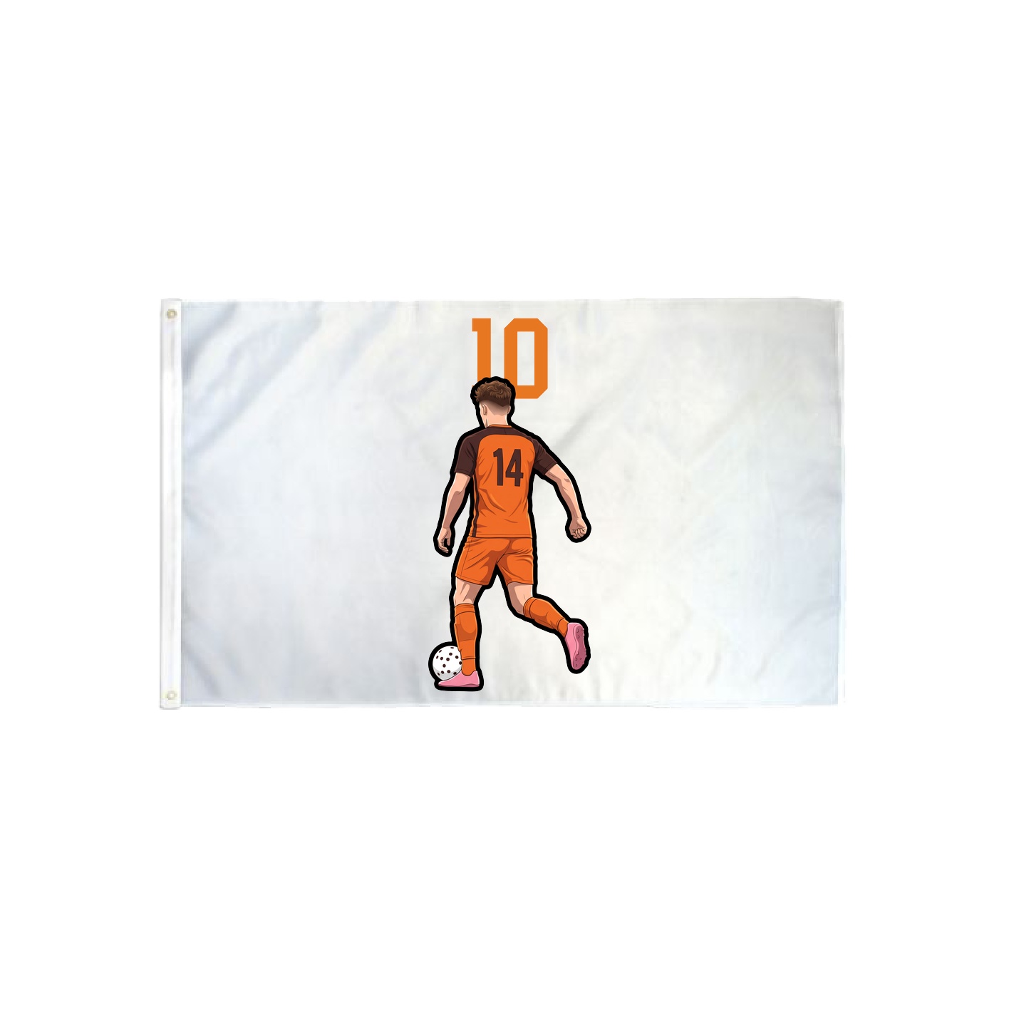 3x5 Flag — Number Top in Classic