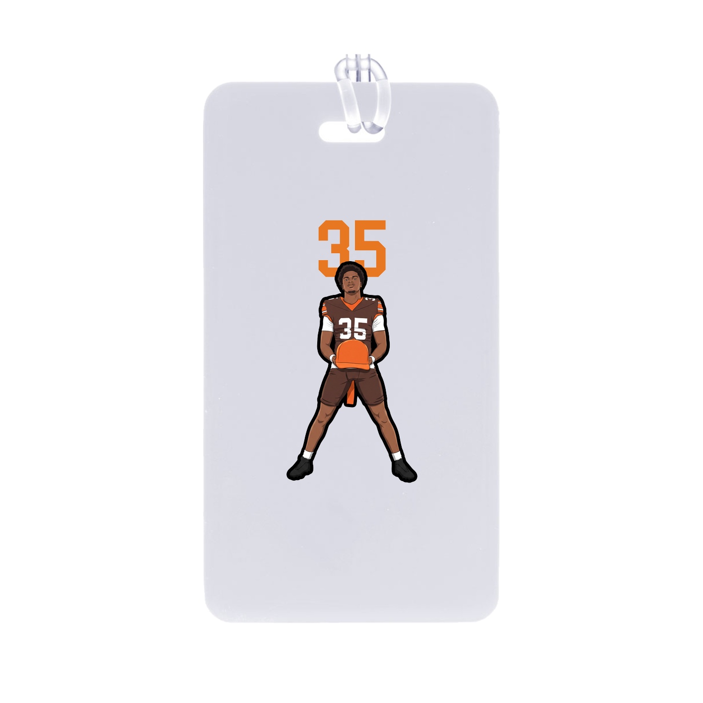 Bag Tag — Number Top in Classic