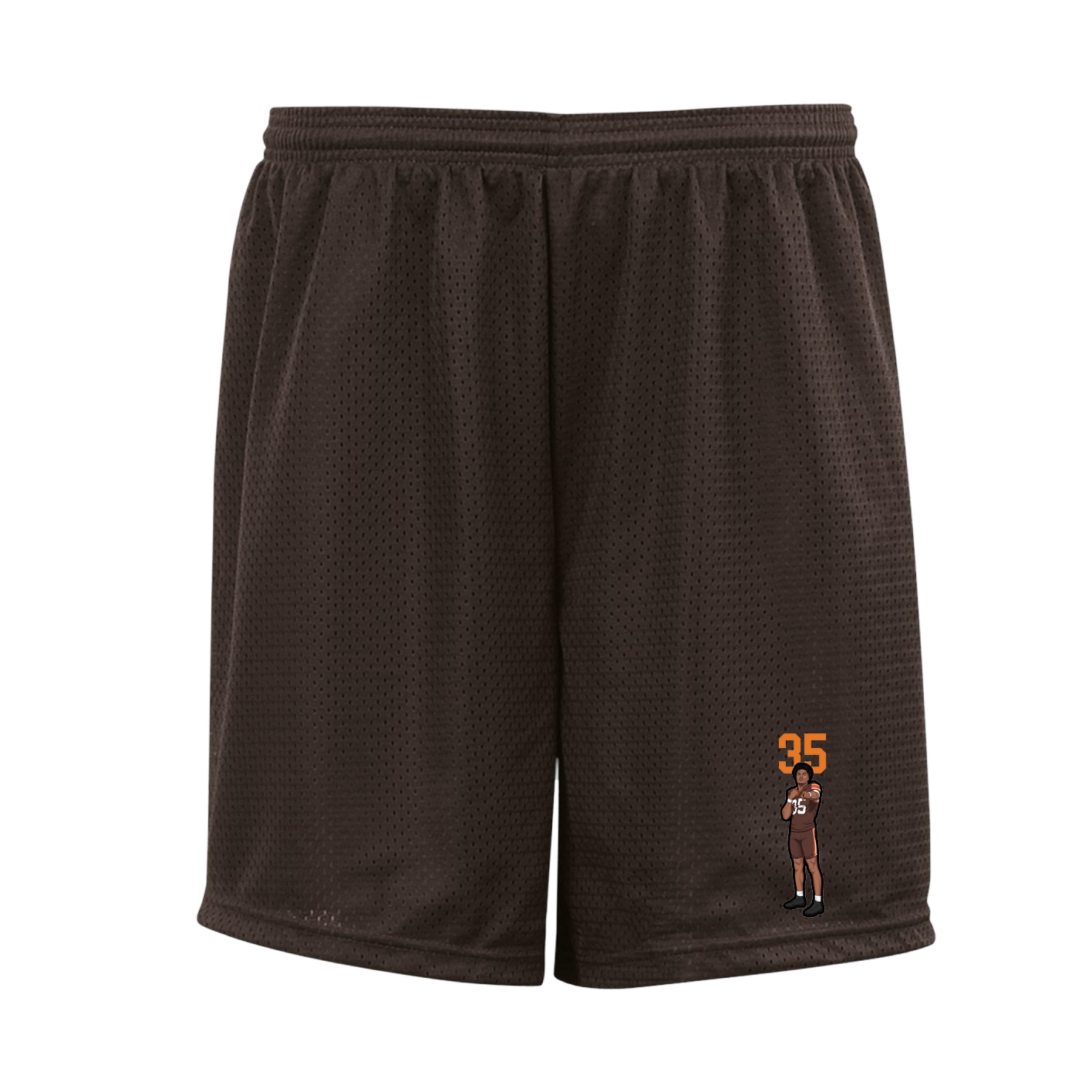 Shorts — Number Top in Brown