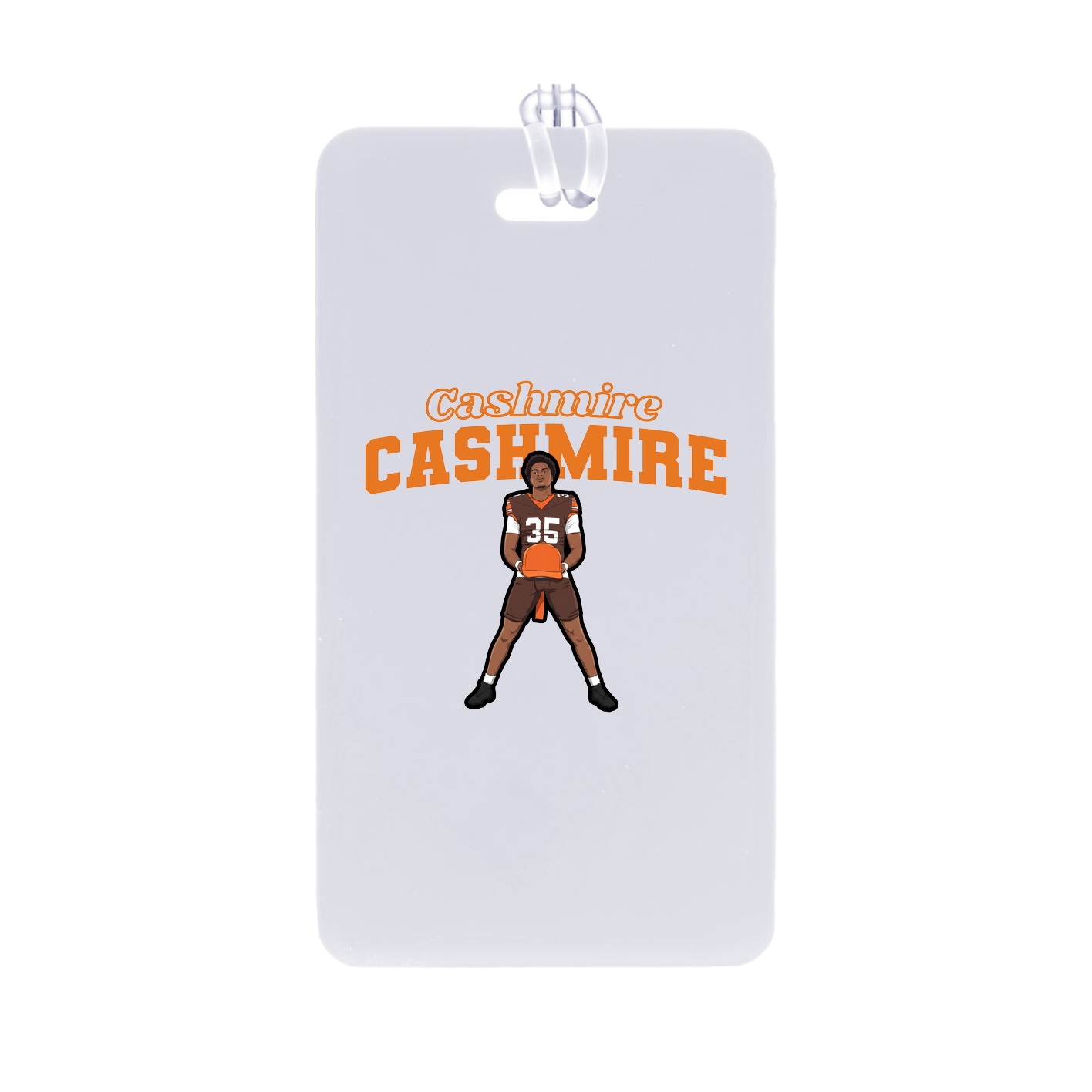Bag Tag — Name Arch in Classic