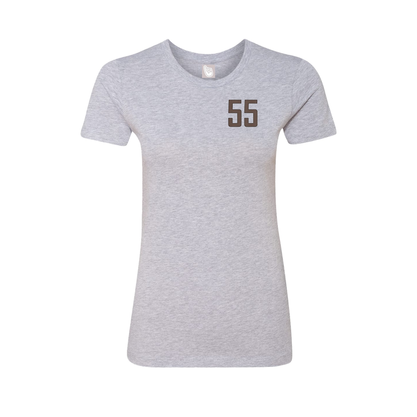 Womens Tee — Front Shirsy in Grey